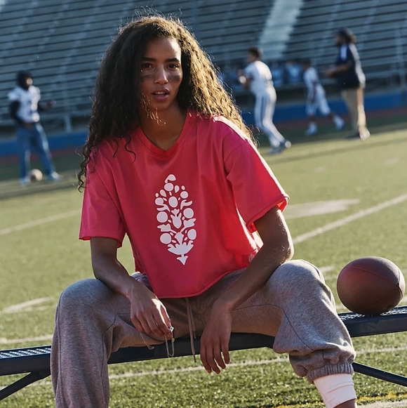 FP Movement by Free People Tops - NWT FP Movement Inspire Logo Tee In Hibiscus | Size L